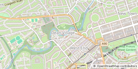 Map of Edinburgh