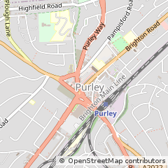 Map of Surrey, London