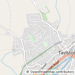 Map of Tavistock, Devon