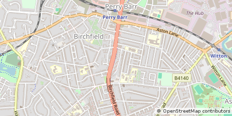 Map of Birmingham