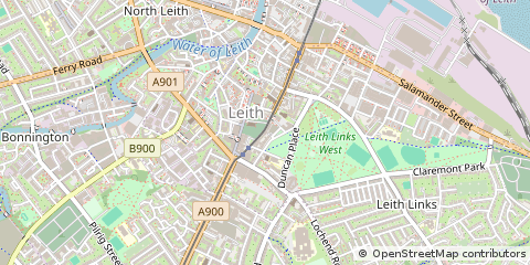 Map of Edinburgh