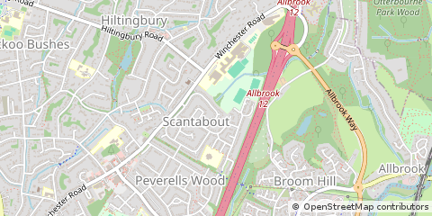Map of Eastleigh