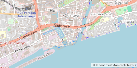 Map of Hull