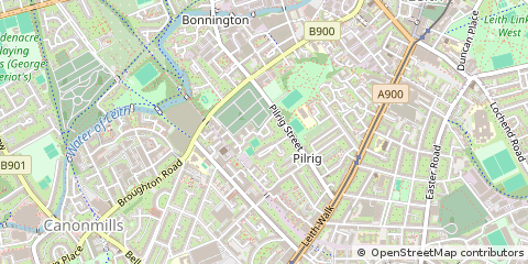 Map of Edinburgh
