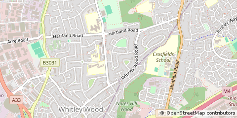 Map of Reading