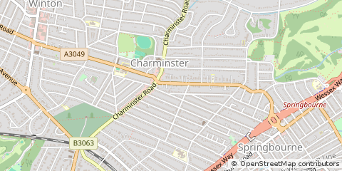 Map of Bournemouth