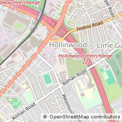 Map of Oldham