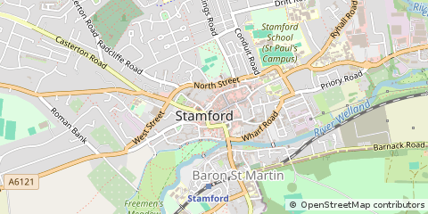 Map of Stamford