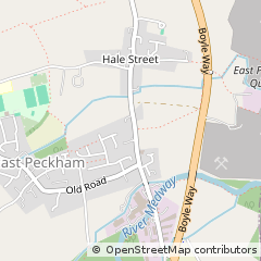 Map of Tonbridge, Kent