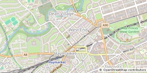 Map of Edinburgh