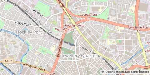 Map of Birmingham, West Midlands