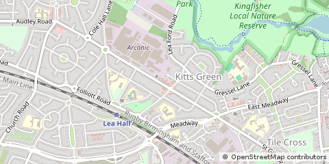 Map of Birmingham