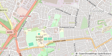 Map of Newcastle Upon Tyne