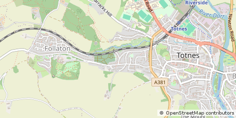 Map of Totnes