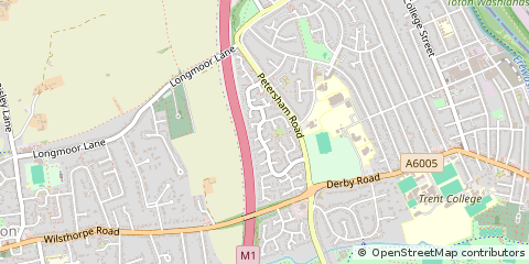 Map of Nottingham