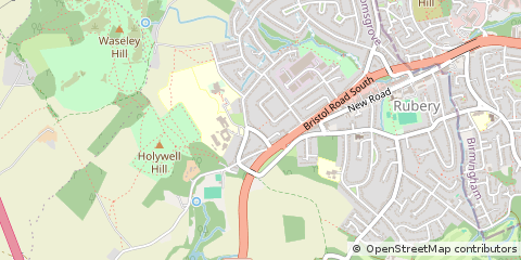 Map of Birmingham, West Midlands