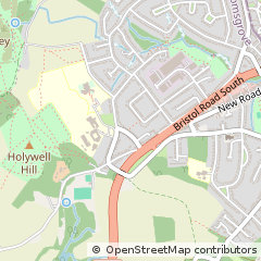 Map of Birmingham, West Midlands