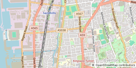 Map of Liverpool