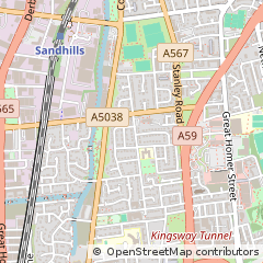 Map of Liverpool