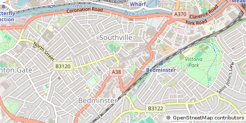 Map of Bristol