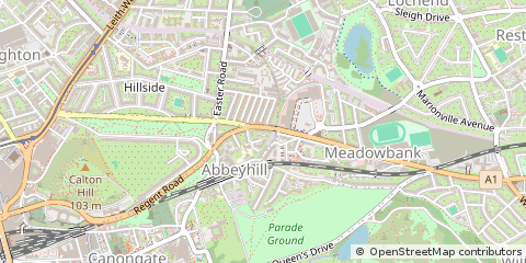 Map of Edinburgh
