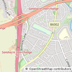 Map of Sandiacre, Nottingham