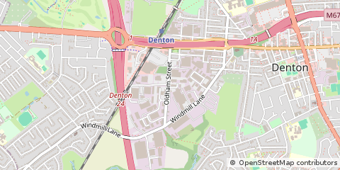 Map of Manchester