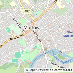 Map of Marlow