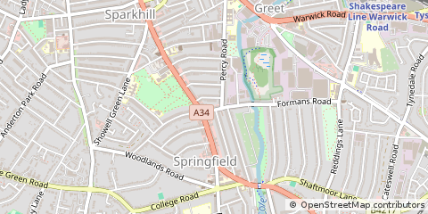 Map of Birmingham