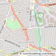 Map of Birmingham