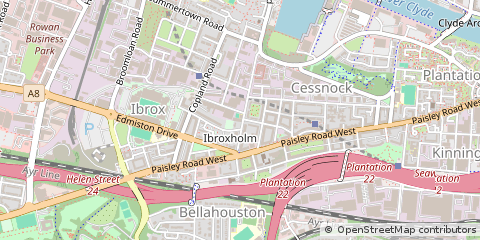 Map of Glasgow