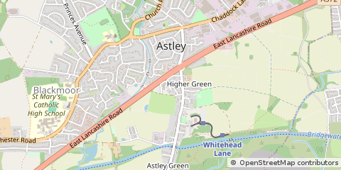 Map of Manchester