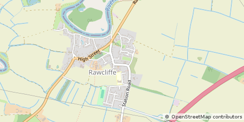 Map of Goole, East Riding of Yorkshire