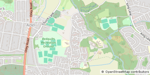 Map of Leeds
