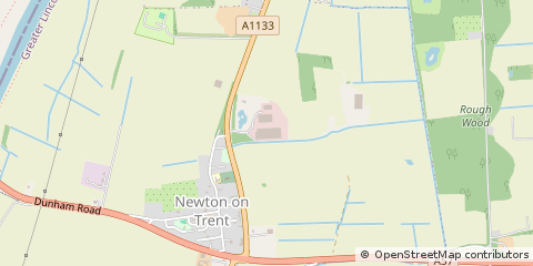 Map of Lincoln