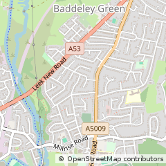 Map of Stoke-on-Trent