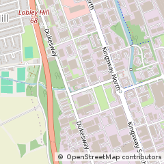 Map of Gateshead