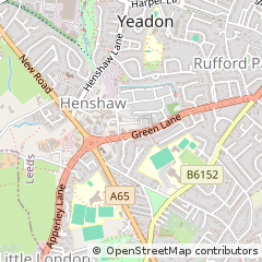 Map of Leeds
