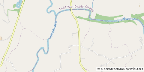 Map of Benburb