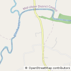 Map of Benburb