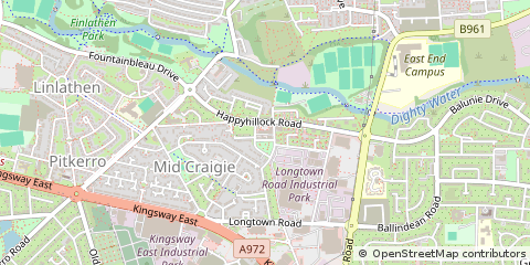 Map of Dundee