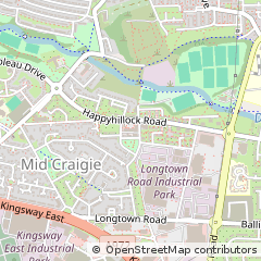 Map of Dundee