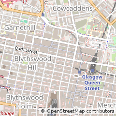 Map of Glasgow