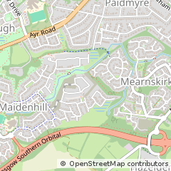 Map of Glasgow