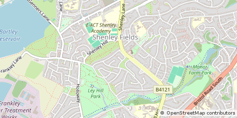 Map of Birmingham