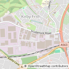 Map of Leicester