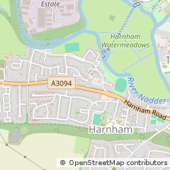 Map of Salisbury, Wiltshire