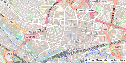 Map of Leeds