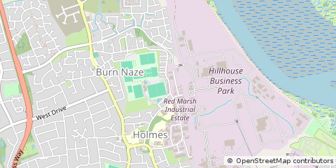 Map of Thornton-Cleveleys