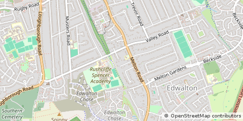 Map of Nottingham